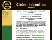 Tablet Screenshot of globaledusa.com